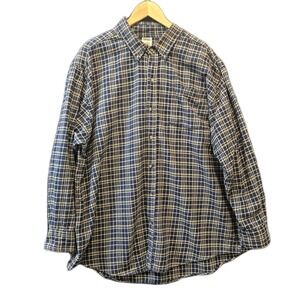 Flannel Work Shirt Premier International Long Sleeve Plaid Men's 2XL